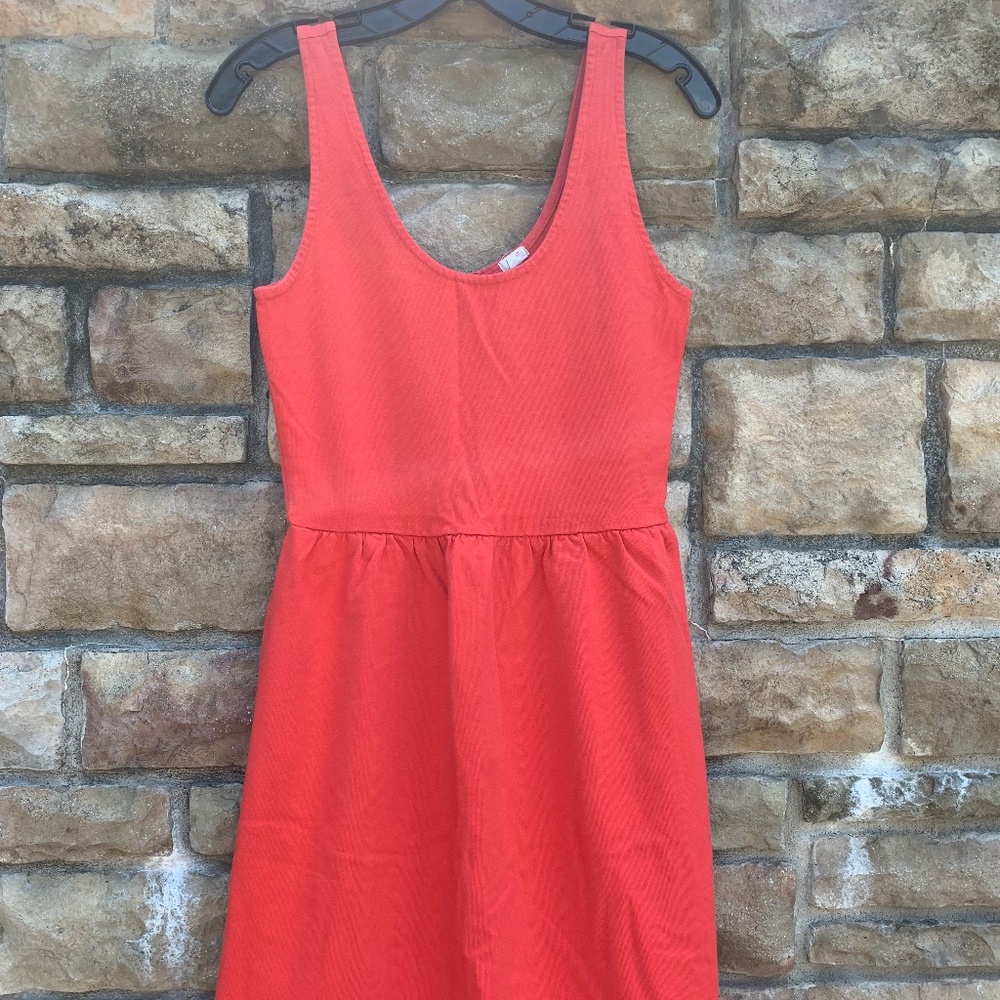 J.Crew Red Tank Dress
